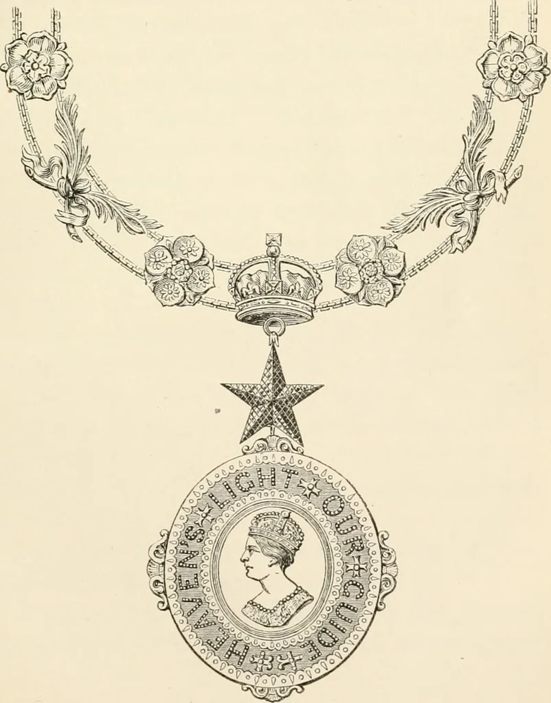 An illustration from Heraldry, historical and popular : with seven hundred illustrations, 1863, leaf 402