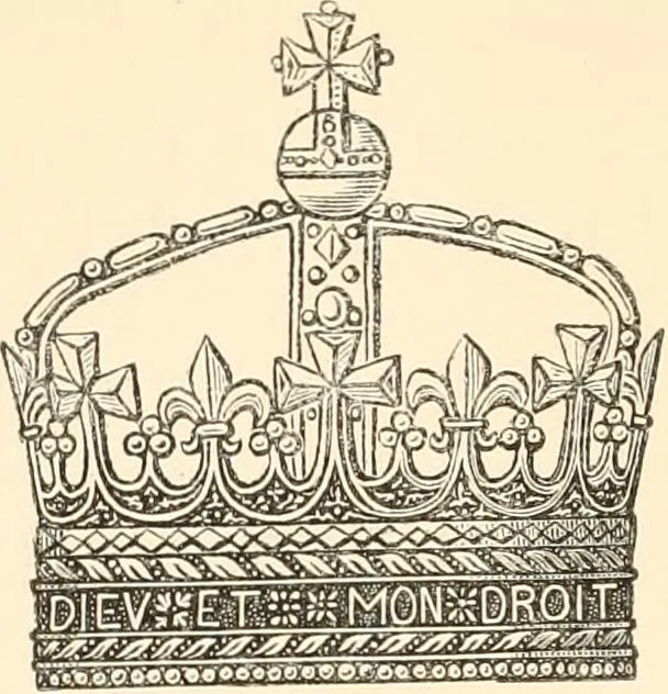 An illustration from Heraldry, historical and popular : with seven hundred illustrations, 1863, leaf 423
