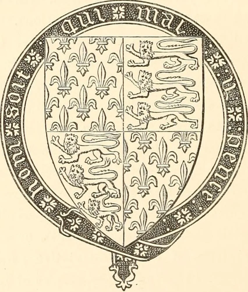 An illustration from Heraldry, historical and popular : with seven hundred illustrations, 1863, leaf 465