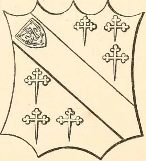 An illustration from Heraldry, historical and popular : with seven hundred illustrations, 1863, leaf 477