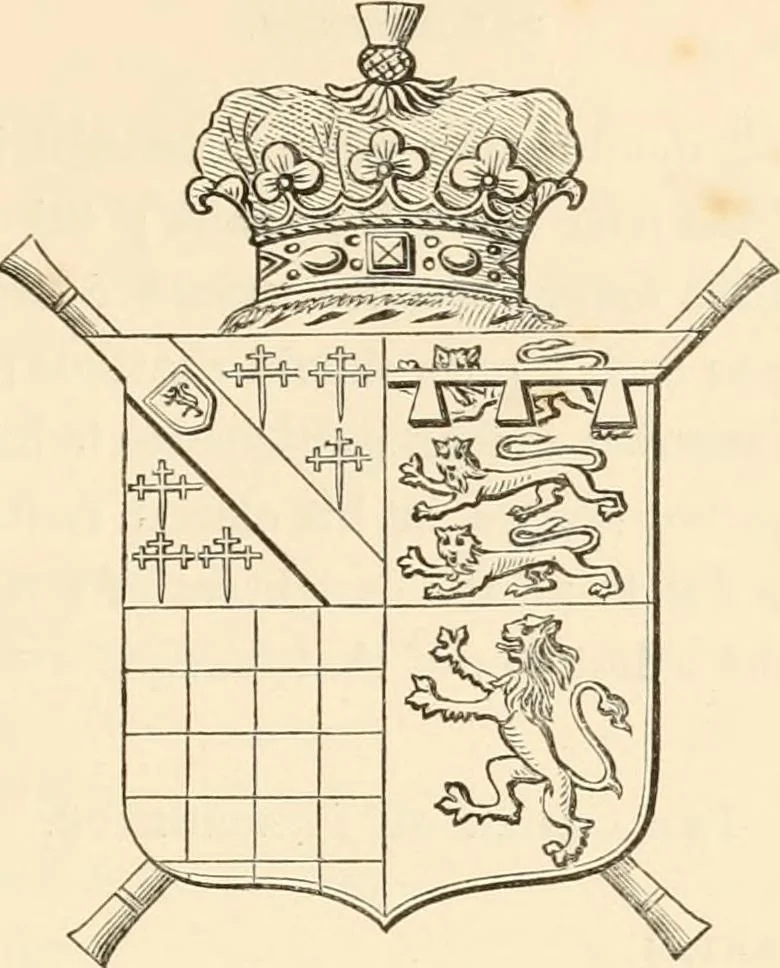 An illustration from Heraldry, historical and popular : with seven hundred illustrations, 1863, leaf 478