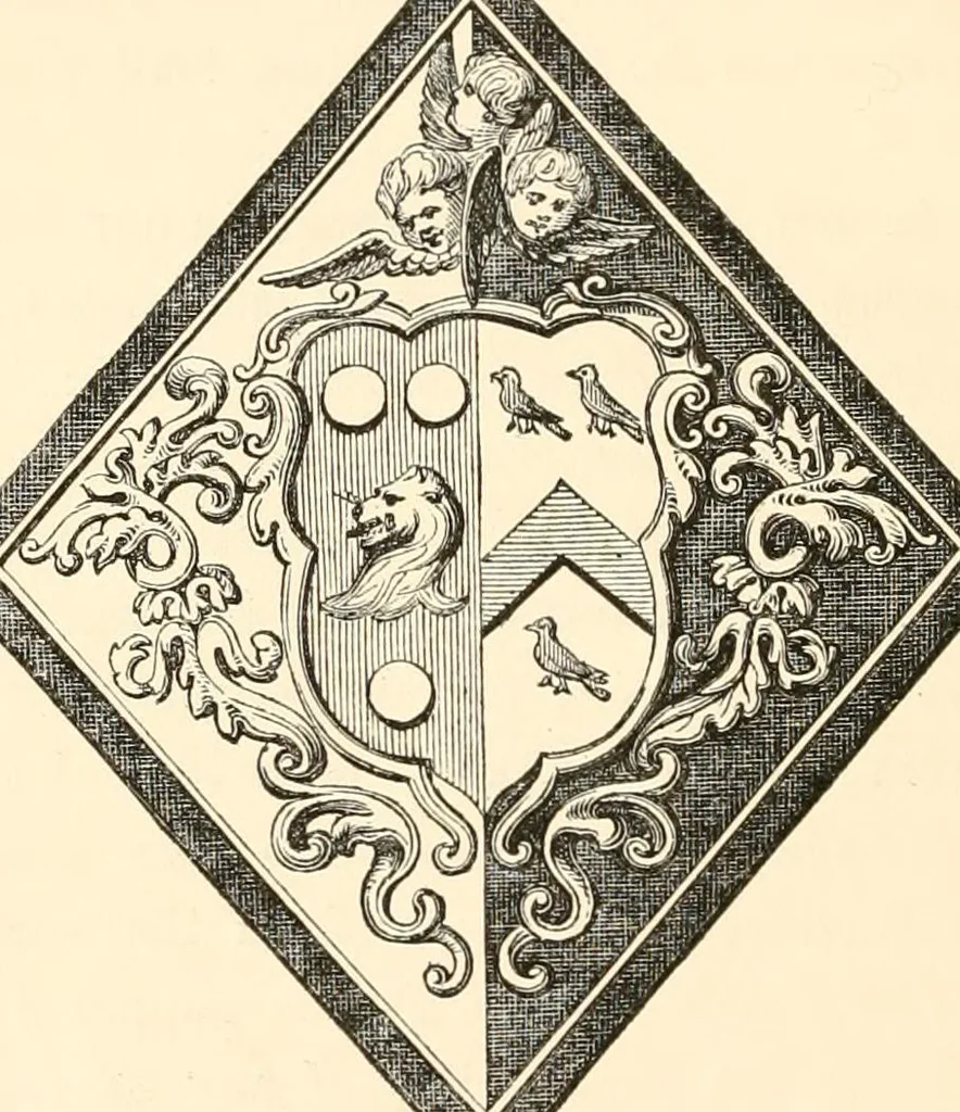An illustration from Heraldry, historical and popular : with seven hundred illustrations, 1863, leaf 489