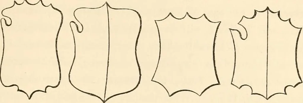 An illustration from Heraldry, historical and popular : with seven hundred illustrations, 1863, leaf 490