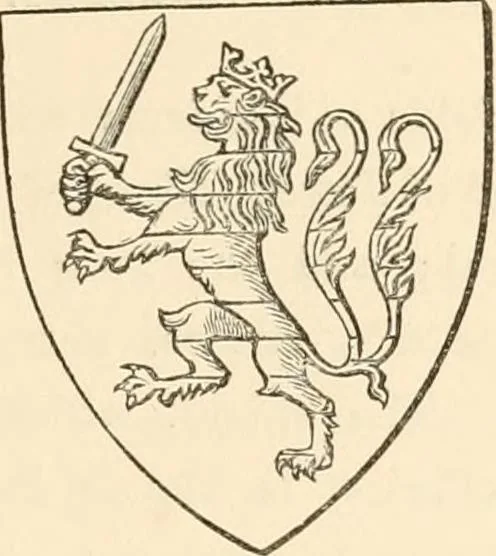 An illustration from Heraldry, historical and popular : with seven hundred illustrations, 1863, leaf 496
