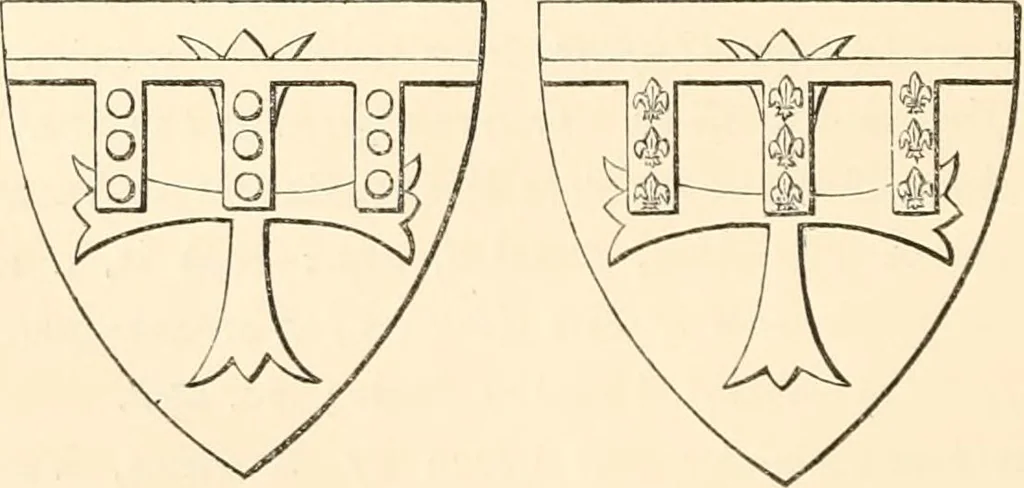 An illustration from Heraldry, historical and popular : with seven hundred illustrations, 1863, leaf 507