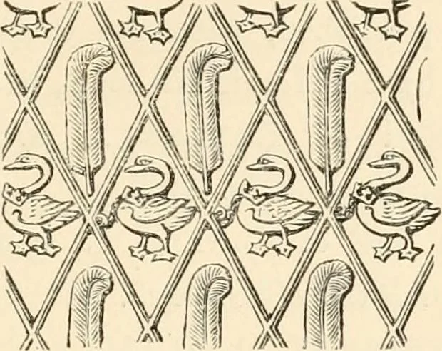 An illustration from Heraldry, historical and popular : with seven hundred illustrations, 1863, leaf 508