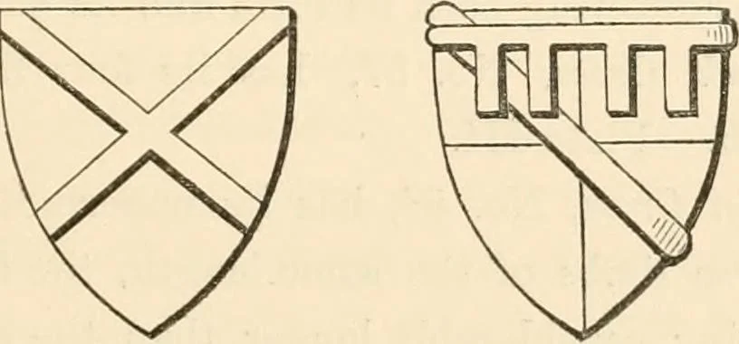 An illustration from Heraldry, historical and popular : with seven hundred illustrations, 1863, leaf 52