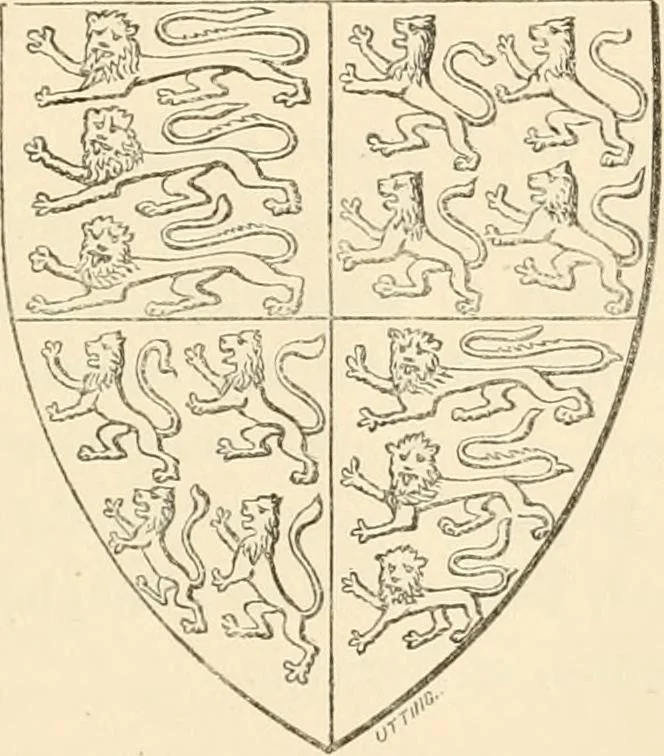 An illustration from Heraldry, historical and popular : with seven hundred illustrations, 1863, leaf 522