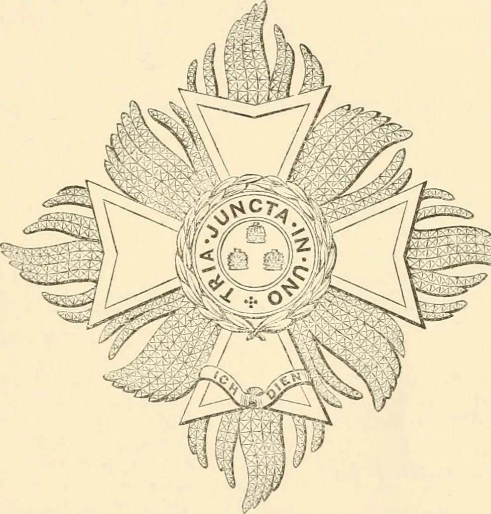 An illustration from Heraldry, historical and popular : with seven hundred illustrations, 1863, leaf 526