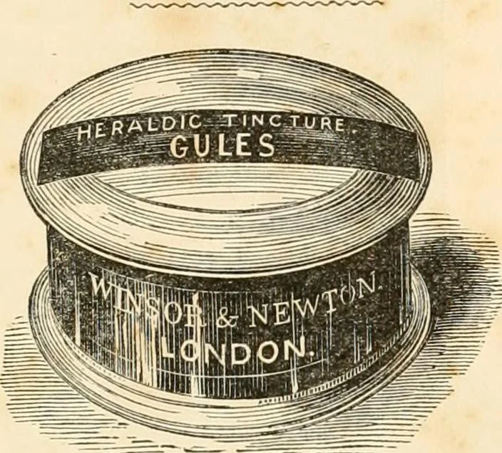 An illustration from Heraldry, historical and popular : with seven hundred illustrations, 1863, leaf 564