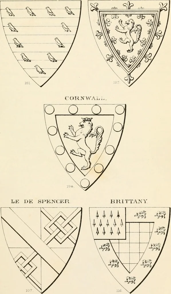 An illustration from Heraldry, historical and popular : with seven hundred illustrations, 1863, leaf 64