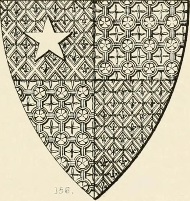 An illustration from Heraldry, historical and popular : with seven hundred illustrations, 1863, leaf 70