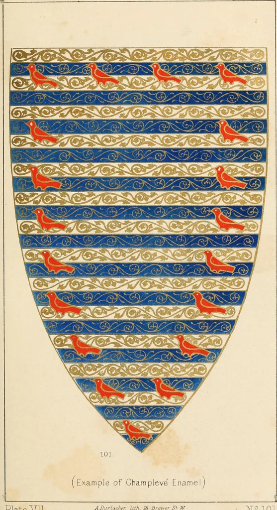 An illustration from Heraldry, historical and popular : with seven hundred illustrations, 1863, leaf 72