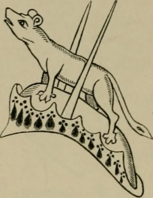 An illustration from Heraldry, historical and popular, 1864, leaf 102