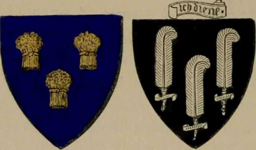 An illustration from Heraldry, historical and popular, 1864, leaf 114