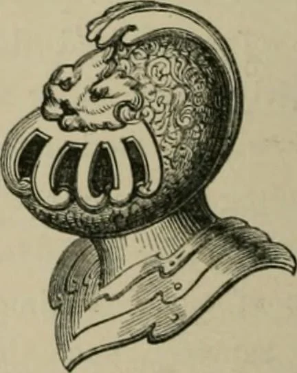 An illustration from Heraldry, historical and popular, 1864, leaf 162
