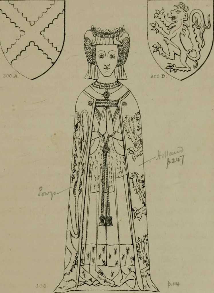 An illustration from Heraldry, historical and popular, 1864, leaf 167