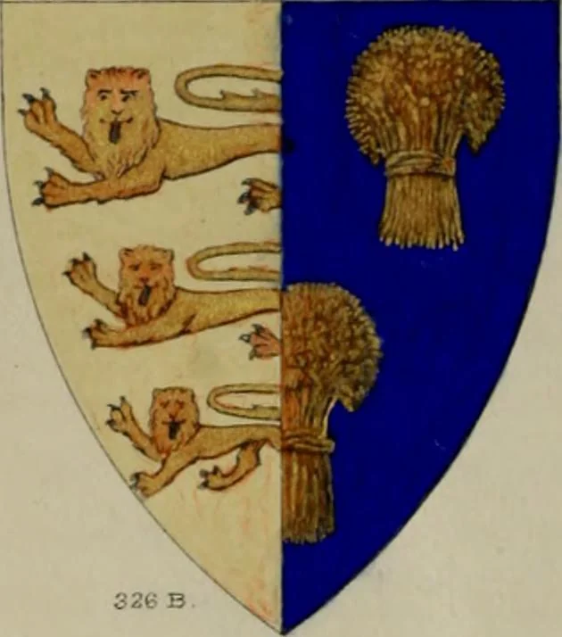 An illustration from Heraldry, historical and popular, 1864, leaf 210