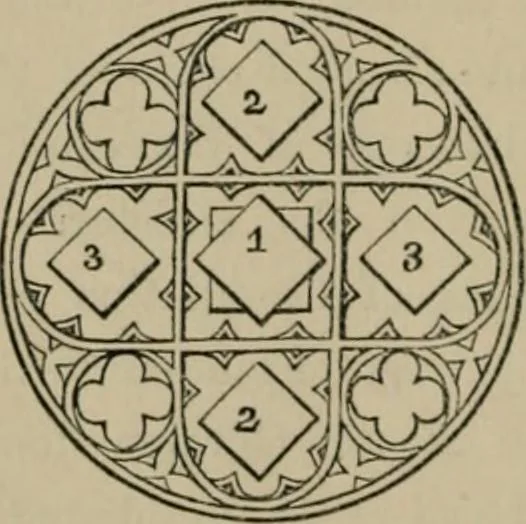 An illustration from Heraldry, historical and popular, 1864, leaf 212