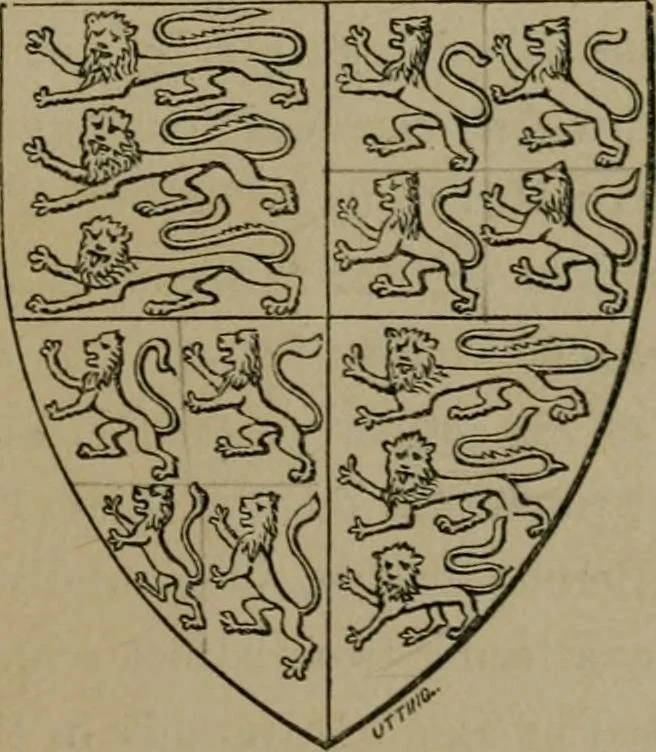 An illustration from Heraldry, historical and popular, 1864, leaf 225