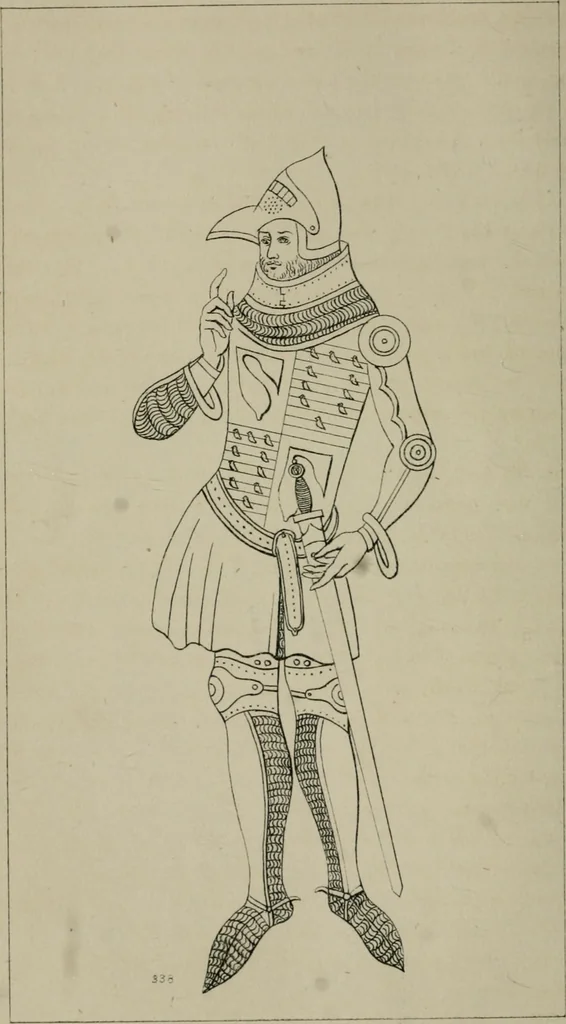 An illustration from Heraldry, historical and popular, 1864, leaf 228