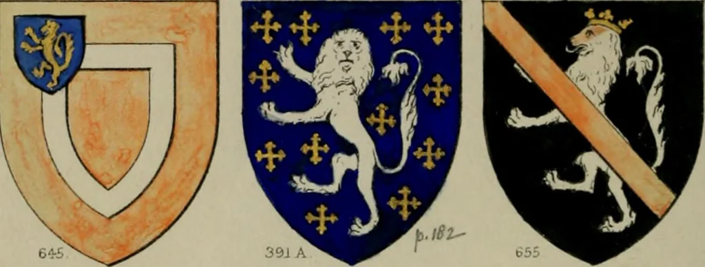 An illustration from Heraldry, historical and popular, 1864, leaf 248