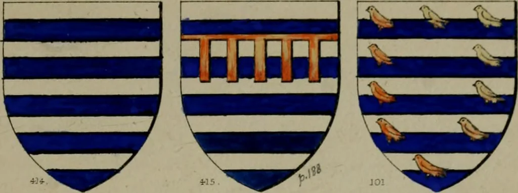 An illustration from Heraldry, historical and popular, 1864, leaf 271