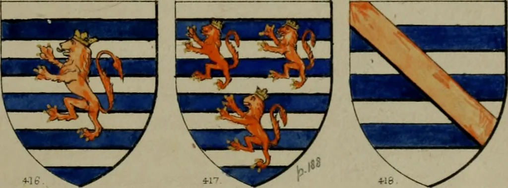An illustration from Heraldry, historical and popular, 1864, leaf 271