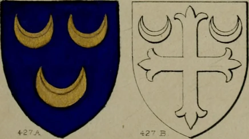 An illustration from Heraldry, historical and popular, 1864, leaf 271