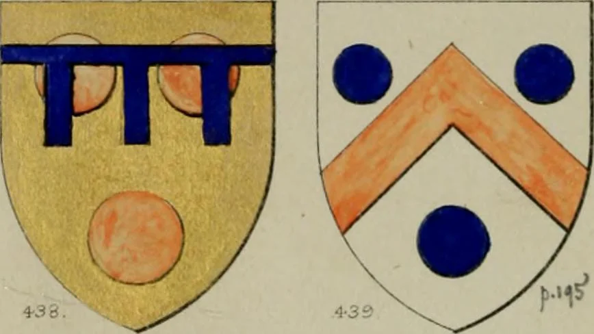 An illustration from Heraldry, historical and popular, 1864, leaf 284