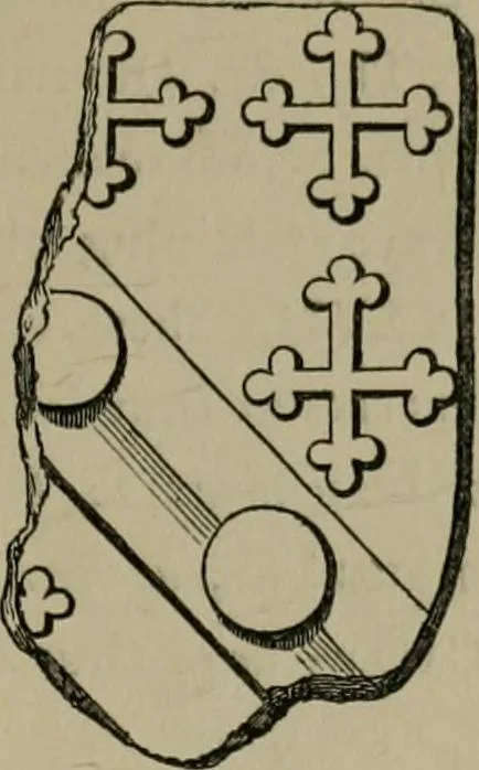 An illustration from Heraldry, historical and popular, 1864, leaf 315