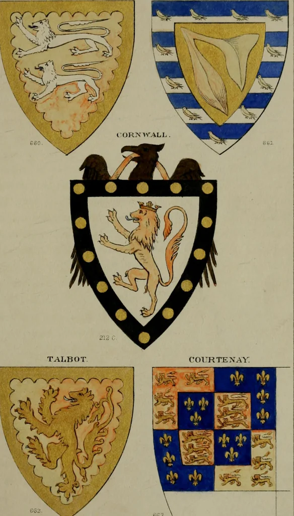 An illustration from Heraldry, historical and popular, 1864, leaf 321