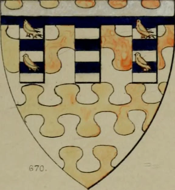 An illustration from Heraldry, historical and popular, 1864, leaf 329