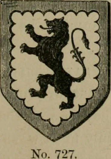 An illustration from Heraldry, historical and popular, 1864, leaf 337
