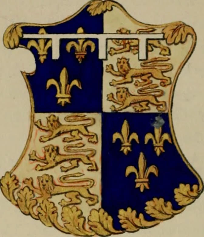 An illustration from Heraldry, historical and popular, 1864, leaf 338
