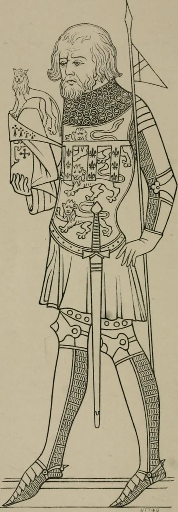 An illustration from Heraldry, historical and popular, 1864, leaf 344