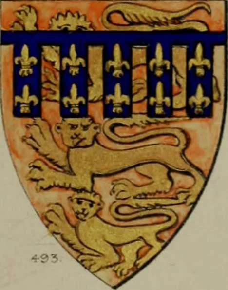 An illustration from Heraldry, historical and popular, 1864, leaf 347