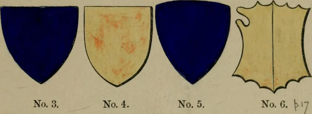 An illustration from Heraldry, historical and popular, 1864, leaf 35