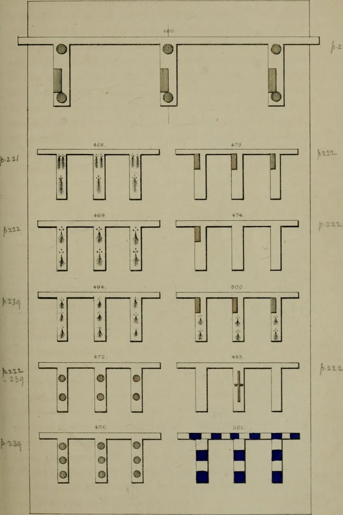 An illustration from Heraldry, historical and popular, 1864, leaf 351