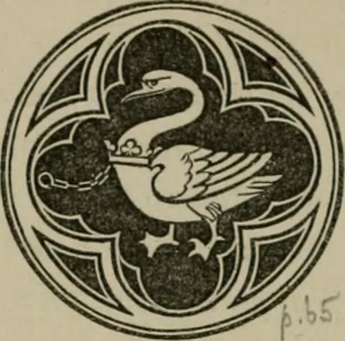 An illustration from Heraldry, historical and popular, 1864, leaf 376