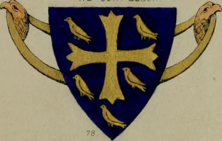 An illustration from Heraldry, historical and popular, 1864, leaf 39