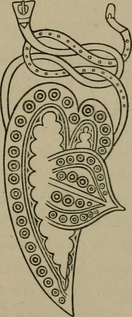 An illustration from Heraldry, historical and popular, 1864, leaf 417