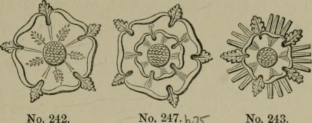 An illustration from Heraldry, historical and popular, 1864, leaf 429