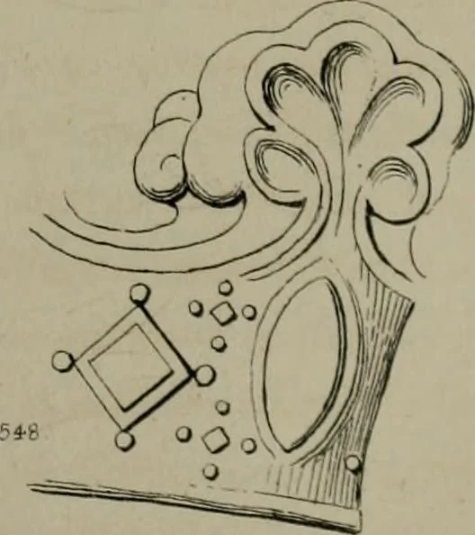 An illustration from Heraldry, historical and popular, 1864, leaf 459