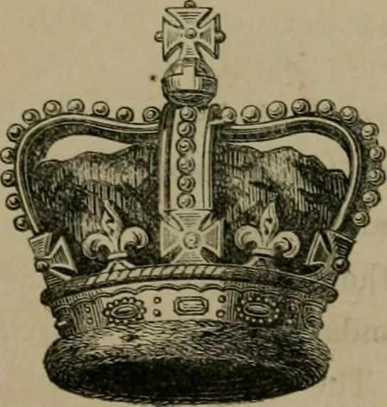 An illustration from Heraldry, historical and popular, 1864, leaf 461
