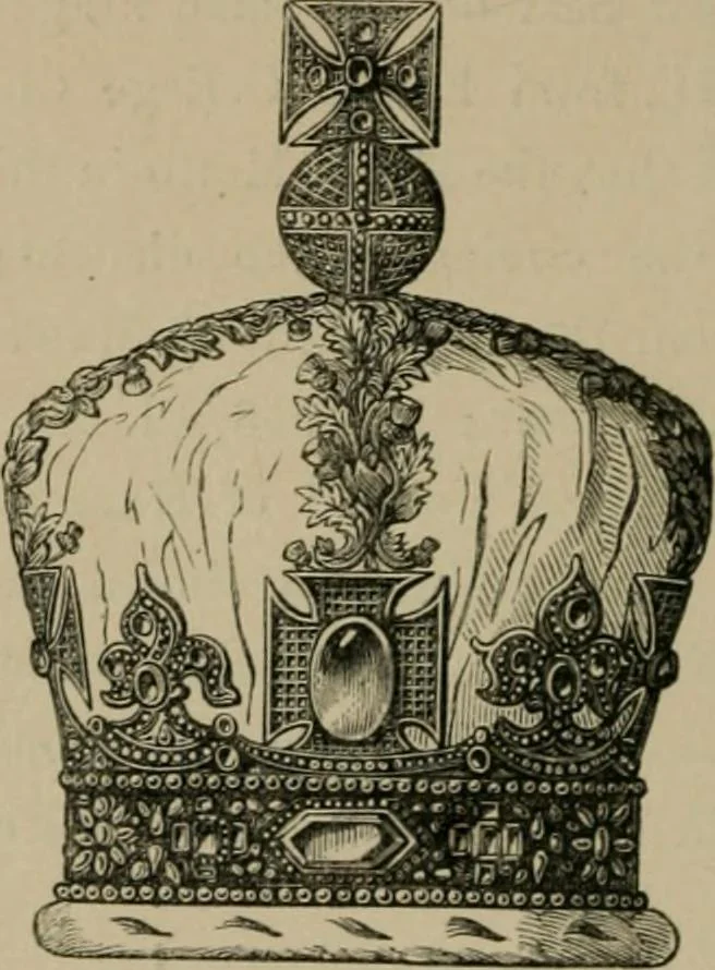 An illustration from Heraldry, historical and popular, 1864, leaf 462