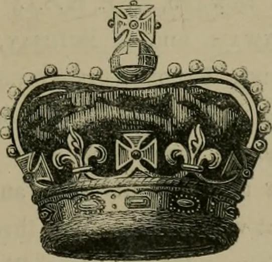 An illustration from Heraldry, historical and popular, 1864, leaf 463