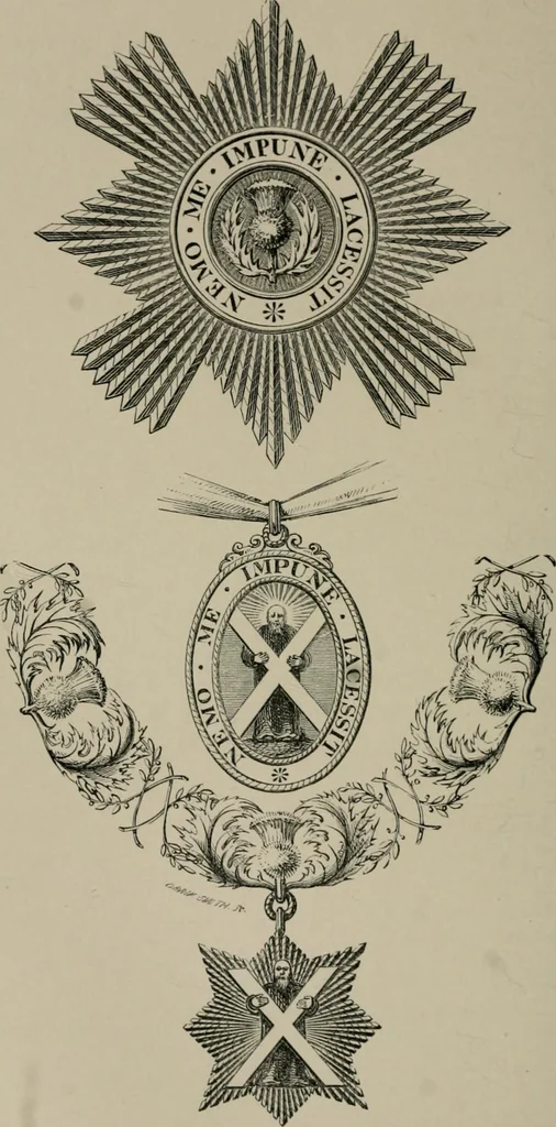 An illustration from Heraldry, historical and popular, 1864, leaf 502