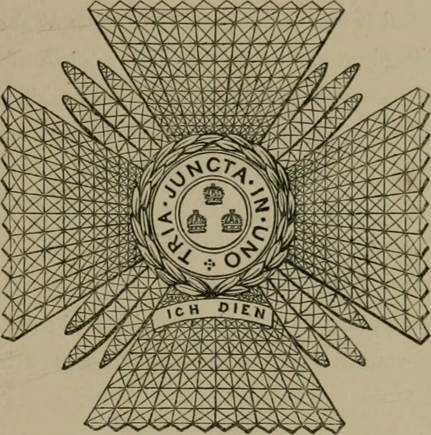 An illustration from Heraldry, historical and popular, 1864, leaf 511