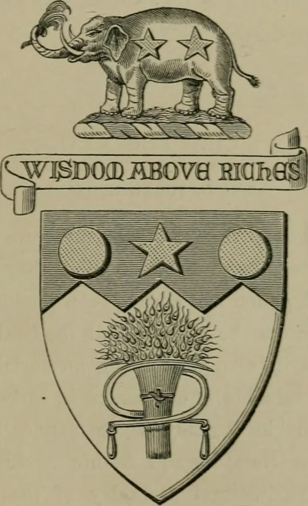 An illustration from Heraldry, historical and popular, 1864, leaf 539